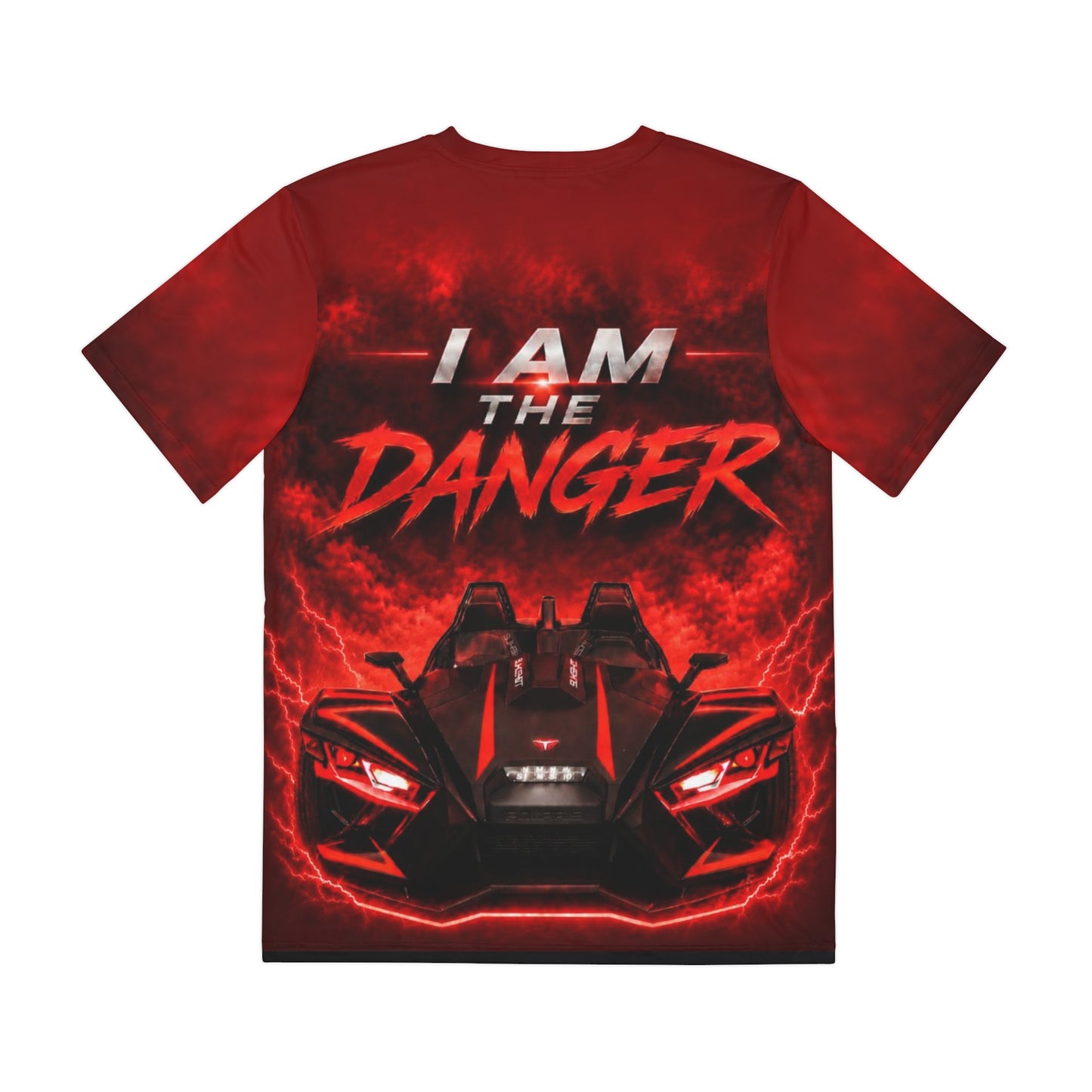 I Am The Danger Red Sports Car Tee