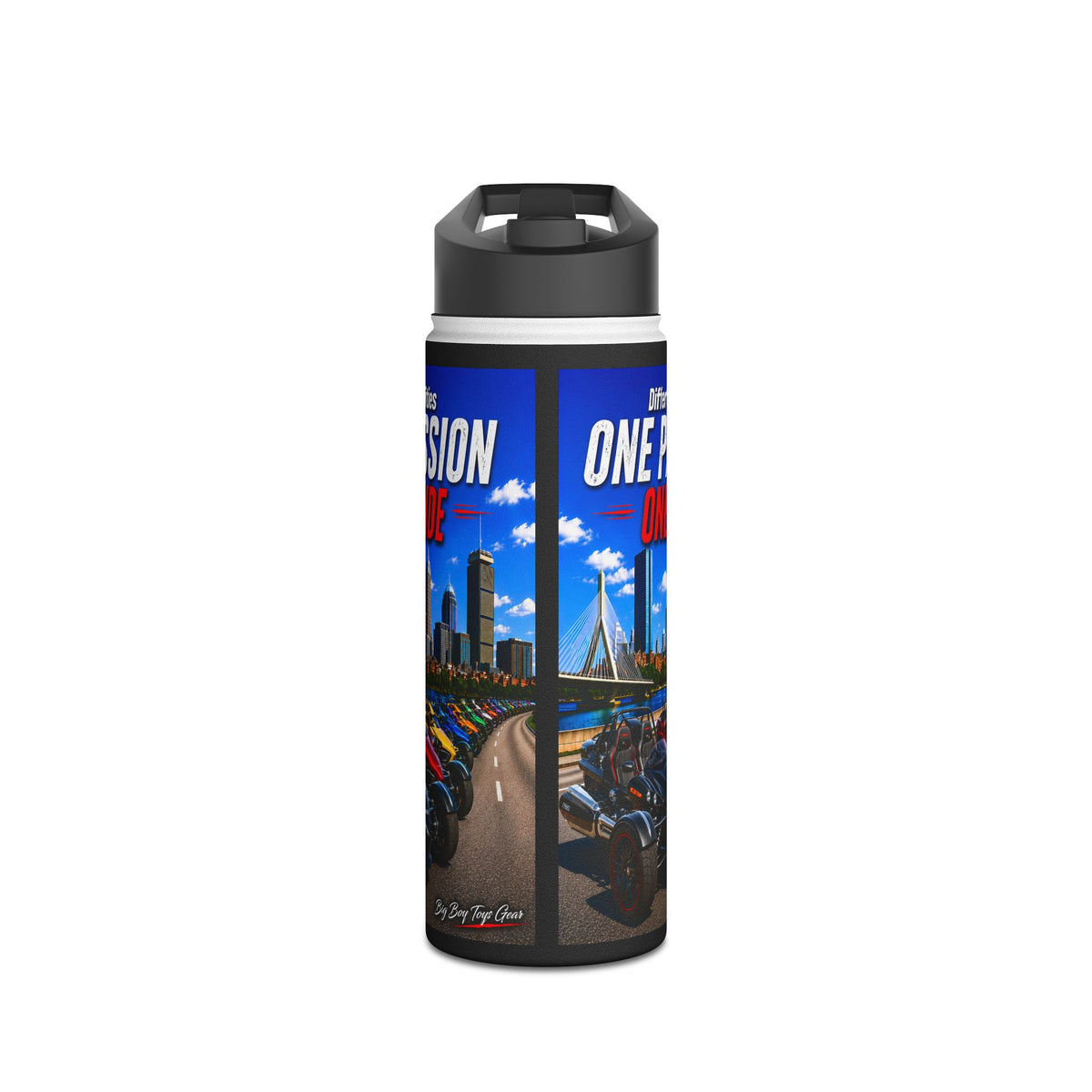 One Passion, One Ride - T-Rex - Water Bottle
