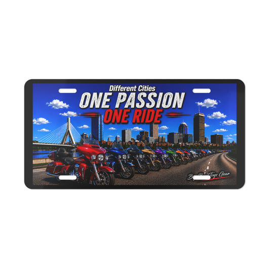 Vanity Plate - Motorcycle License Plate