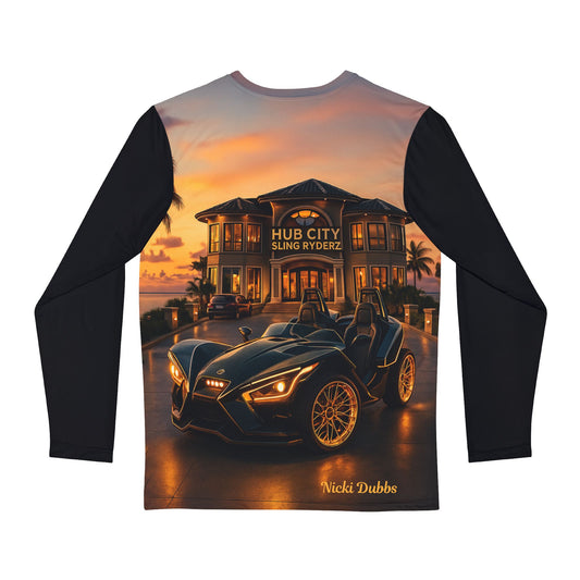 Sunset Sling - Long Sleeve - Men's Graphic Long Sleeve Shirt