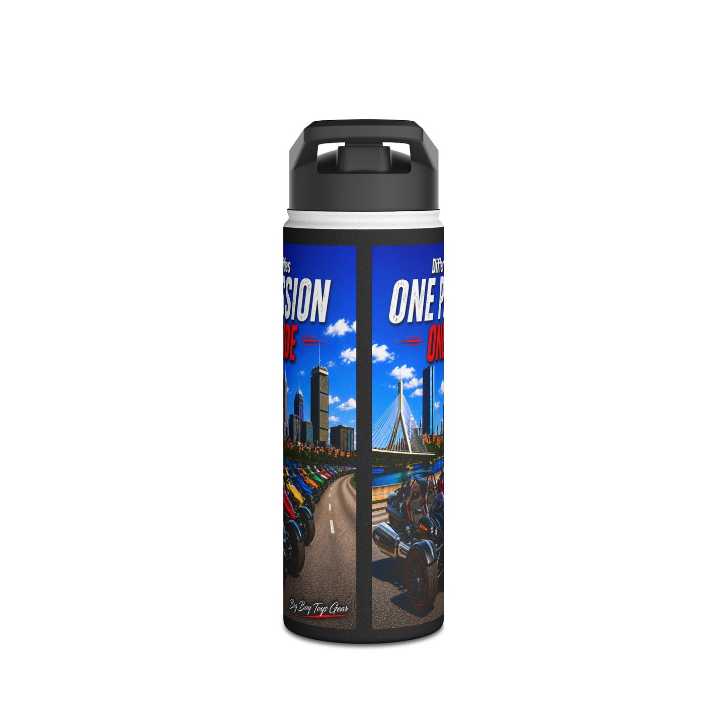 One Passion, One Ride - T-Rex - Water Bottle