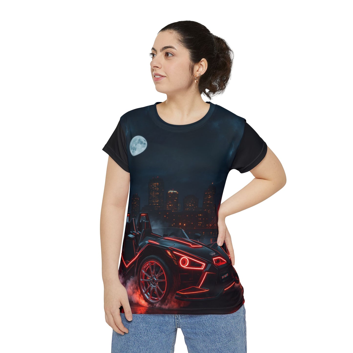 Night Rider - Women's Graphic T-Shirt