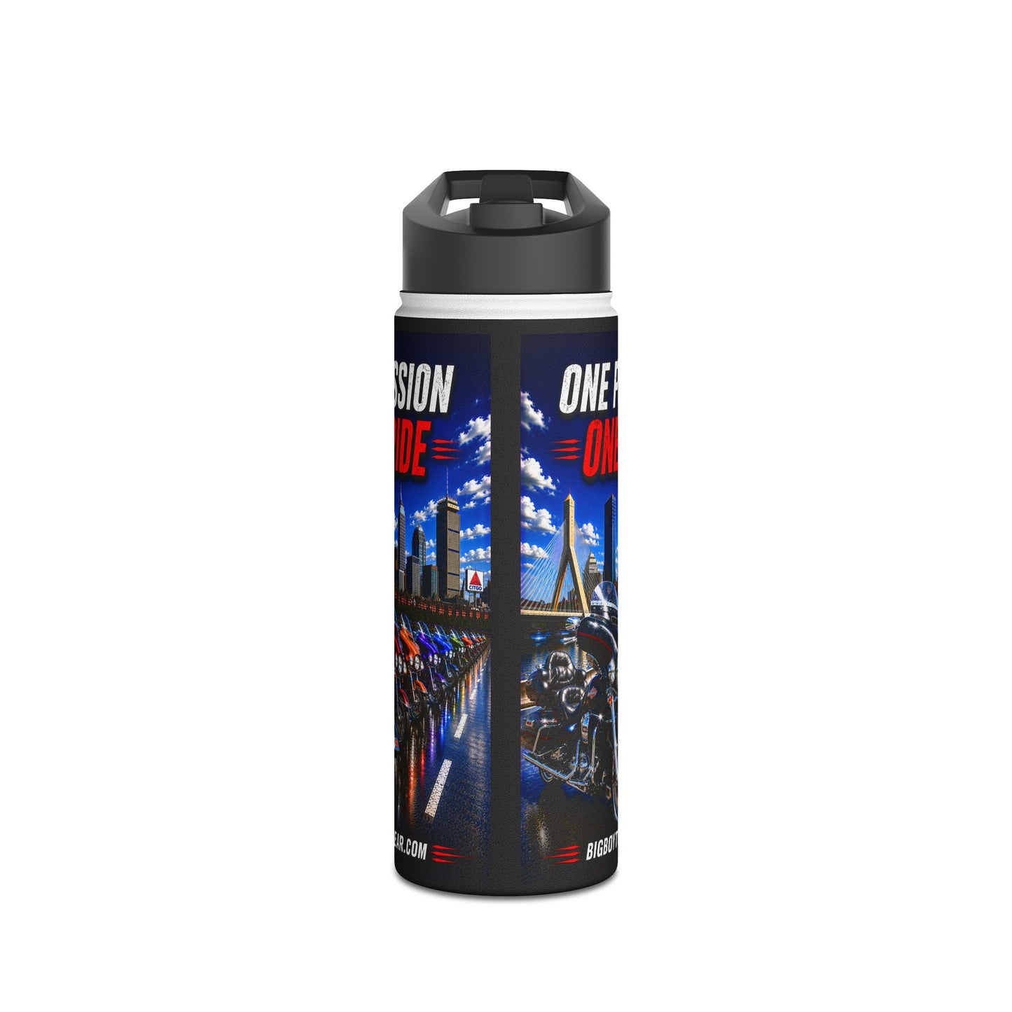 One Passion, One Ride - Motorcycle - Water Bottle