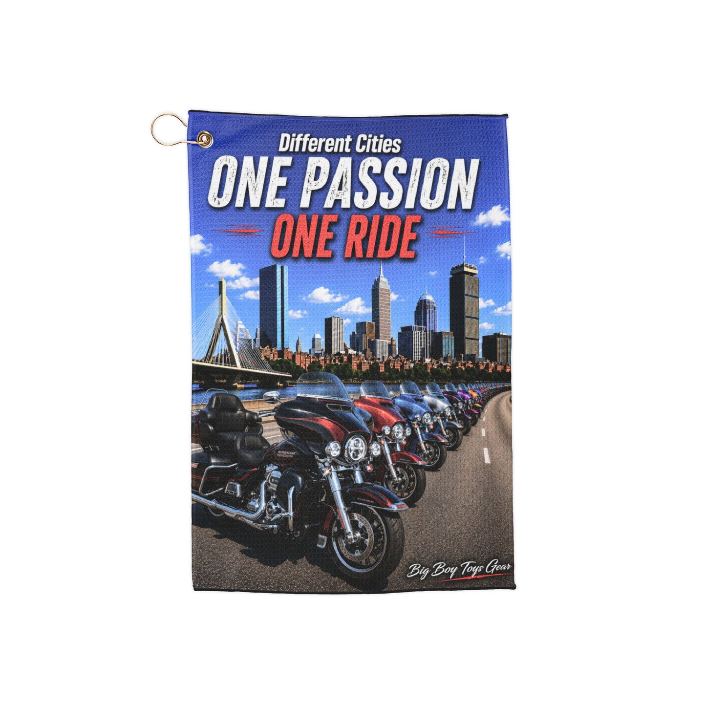 One Passion One Ride - Motorcycle - Towel
