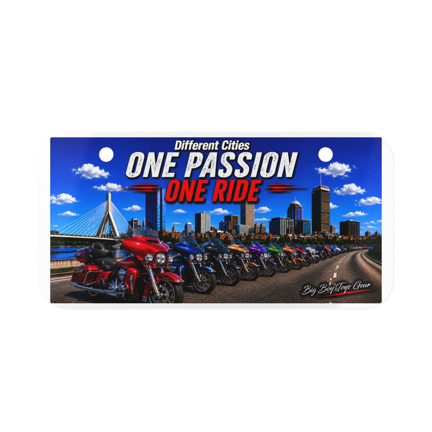 Mini License Plate - Motorcycle