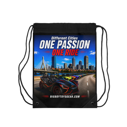 One Passion One Ride - Slingshot - 2-Sided Drawstring Bag
