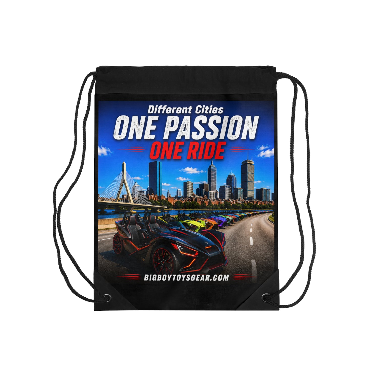 One Passion One Ride - Slingshot - Drawstring Bag