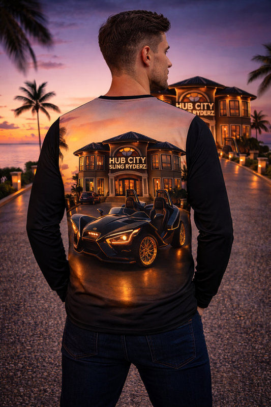 Sunset Sling - Long Sleeve - Men's Graphic Long Sleeve Shirt