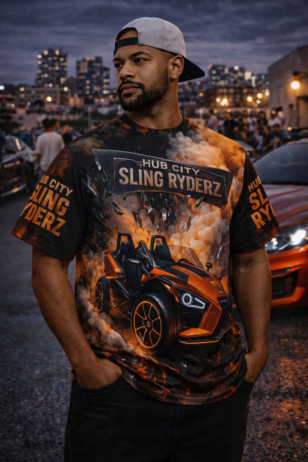 Fire and Ice - Orange