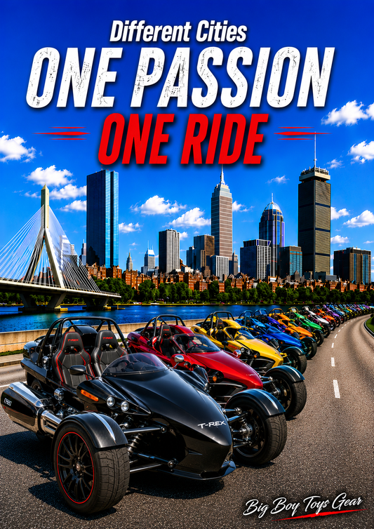 One Passion, One Ride - T-Rex - Water Bottle