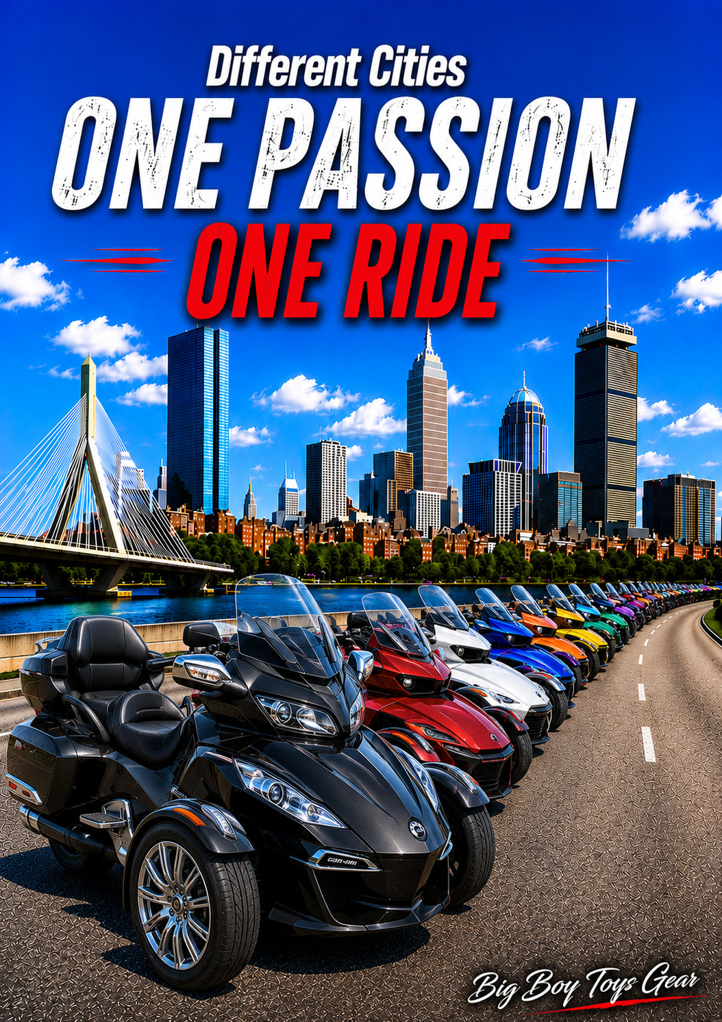 One Passion, One Ride - Can-Am - Water Bottle