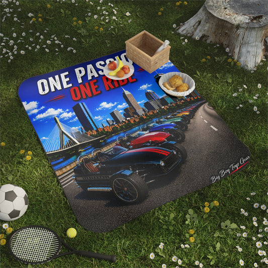 One Passion One Ride - Vanderhall - Picnic Blanket