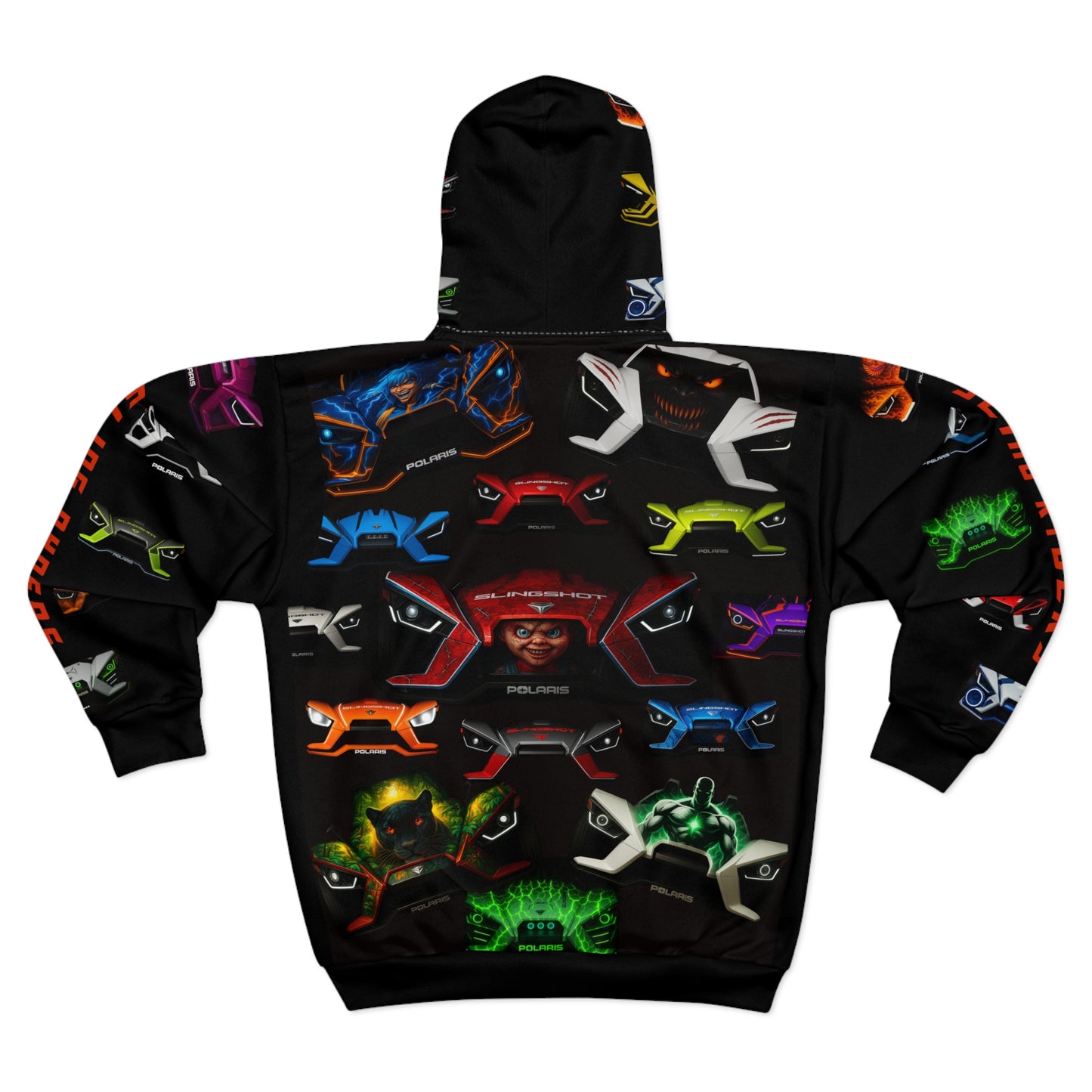 50 Faces of Sling - Unisex Zip-Up Hoodie - NOT CUSTOMIZABLE