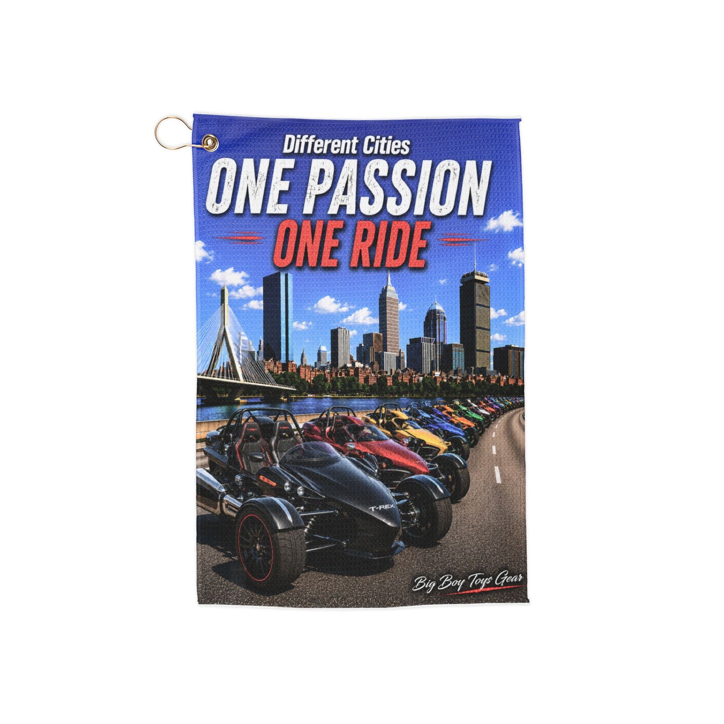 One Passion One Ride - T-Rex - Towel