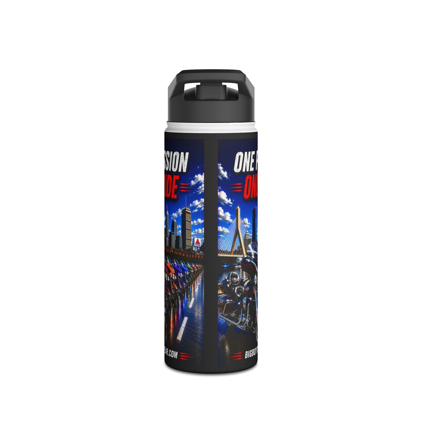 One Passion, One Ride - Motorcycle - Water Bottle