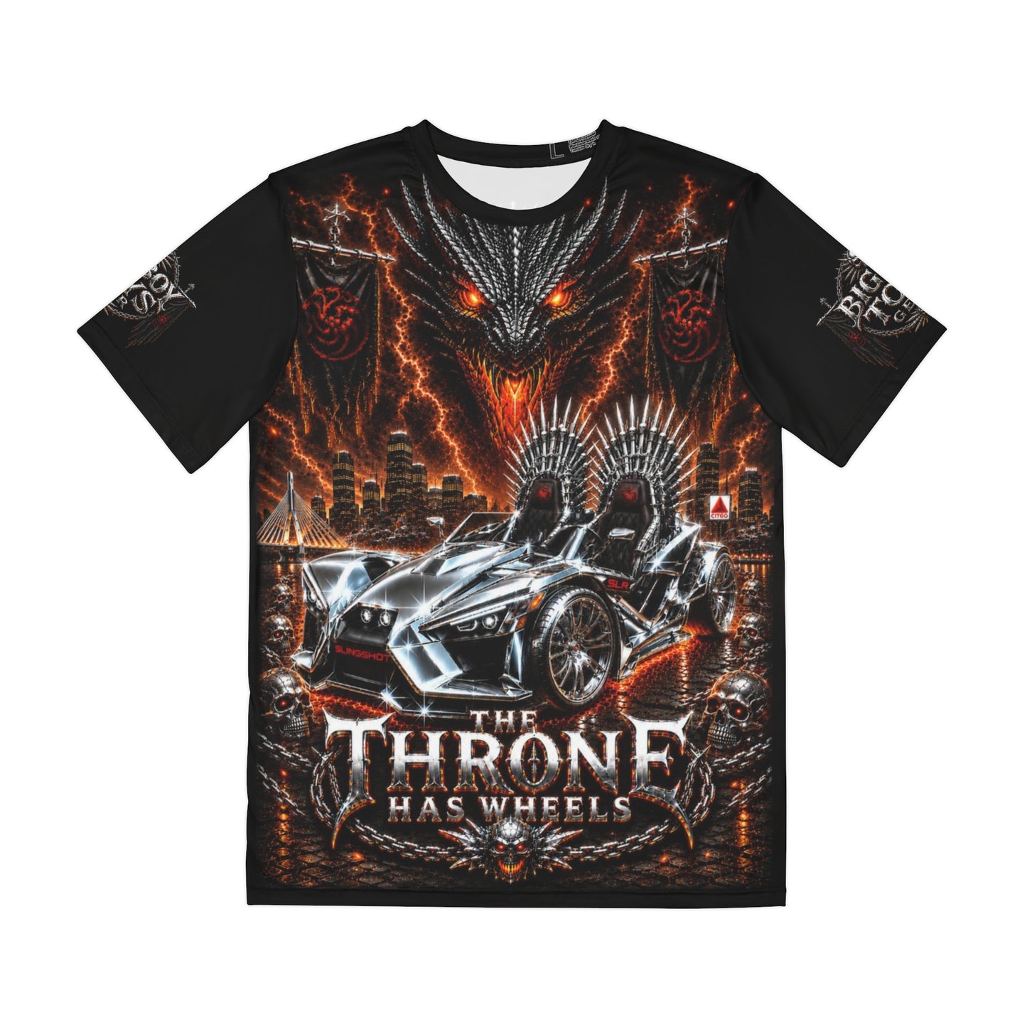 The Throne Has Wheeles - Slingshot -T-Shirt