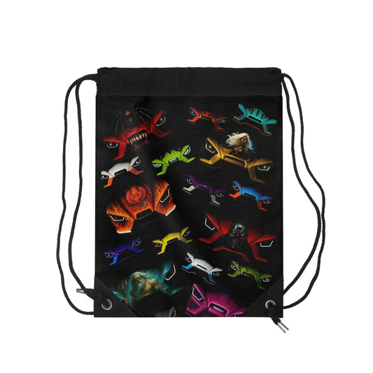 Faces of Sling - 2-Sided Drawstring Bag