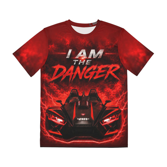 I Am The Danger Red Sports Car Tee