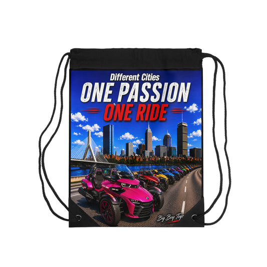 One Passion One Ride -Can-Am - 2 Sided Drawstring Bag