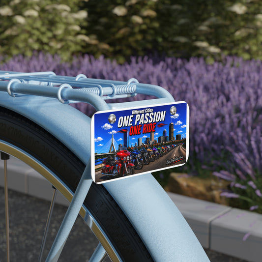 Mini License Plate - Motorcycle