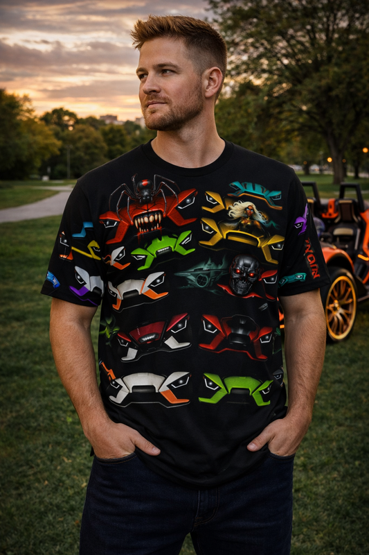 50 Faces of Sling - Men's Graphic T-Shirt