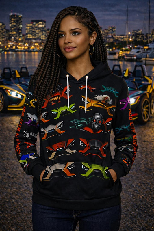 50 Faces of Sling - Unisex Graphic Hoodie